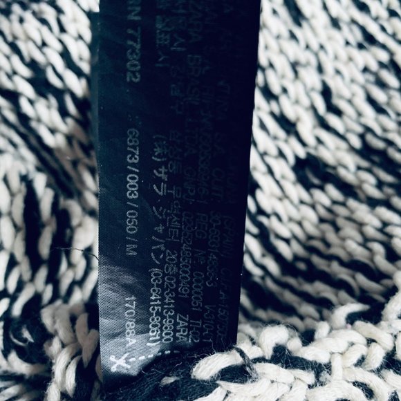 ZARA oversized knit jacket size M - Picture 10 of 11